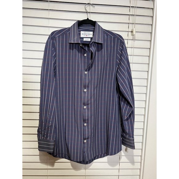 Mizzen and Main Long Sleeve Button Up‎ Shirt - Size L - Picture 1 of 3